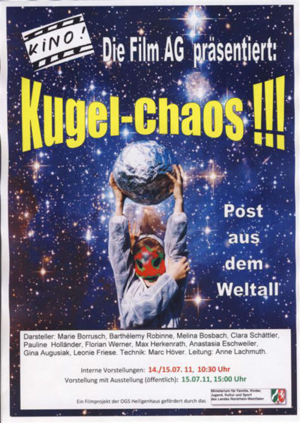 Filmprojekt Kugel Chaos Grundschule Heiligenhaus